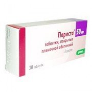 ЛОРІСТА табл. в/пл.обол. 50мг №90 (10х9) - купити Україна