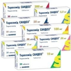 Торасемід Сандоз - купити Україна