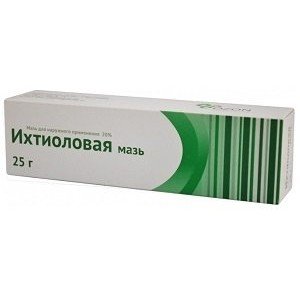 ІХТІОЛОВА мазь 10% 25г туба - купити Україна