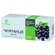 ЧОРНИЦЯ ФОРТЕ табл. 0,25г №80 - купити Україна