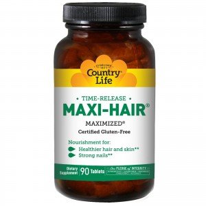Country Life, Maxi-Hair вітамінний комплекс для волосся - купити Україна