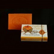 100% Натуральное мыло холодной варки Тыквенное с шелком - купить Украина