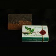 100% Натуральное мыло холодной варки Зеленый чай с черной глиной - купити Україна