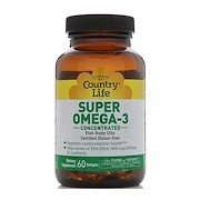 Country Life Супер омега-3 концентрированный рыбий жир - купить Украина