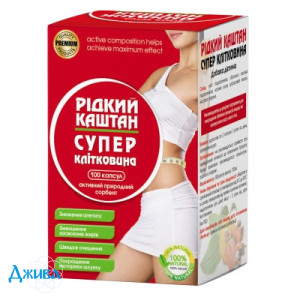 Жидкий Каштан Супер клетчатка - купить Украина