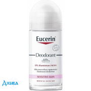 Eucerin Дезодорант шариковый 48h без алюминия для чувствительной кожи - купить Украина