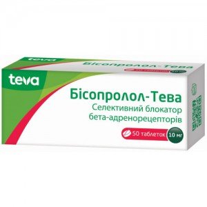 Бисопролол Тева - купить Украина