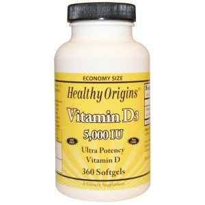 Healthy Origins, Витамин D3 5000МЕ - купить Украина