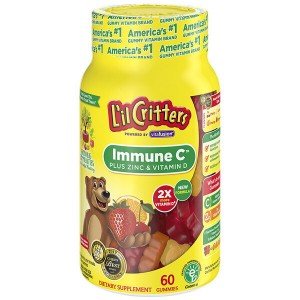 Lil Critters, Immune C плюс цинк та вітамін D - купити Україна